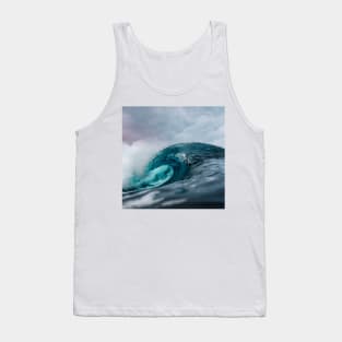 Beautiful Turquoise Ocean Wave Tank Top